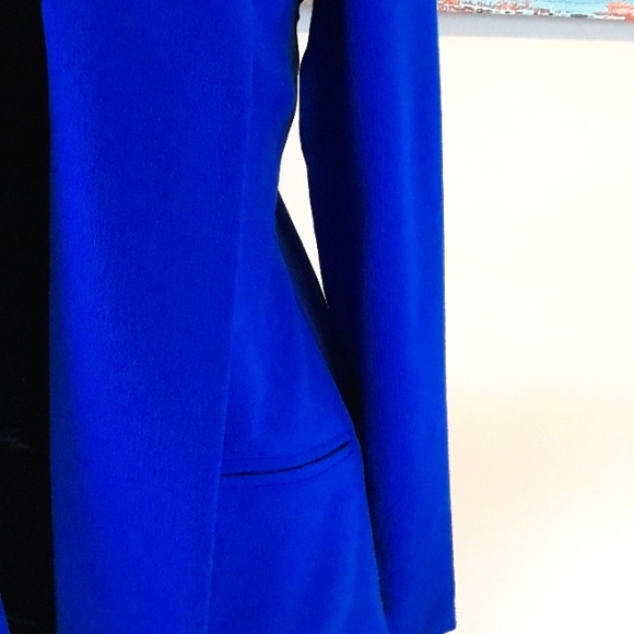 Forever21/ Blue/ Draped Front Blazer Size M - Picture 9 of 12